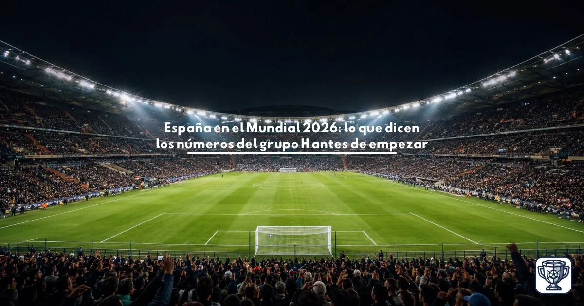 España en el Mundial 2026: lo que dicen los números del grupo H antes de empezar